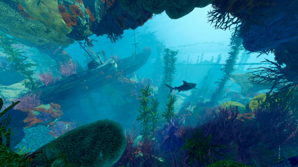 Maneater: применение Quixel Megascans при создании игры и красочные скриншоты подводного мира