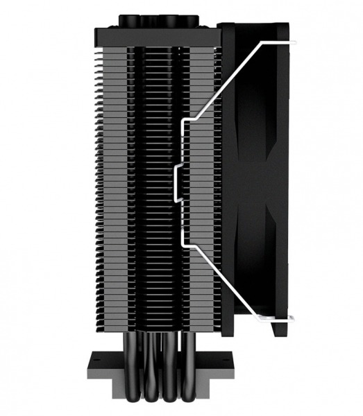 Кулер ID-Cooling SE-224-XT RGB подходит для процессоров AMD и Intel