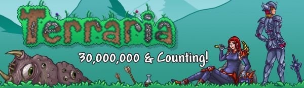 Продажи Terraria достигли 30 млн копий — лучше всего игра показала себя на ПК