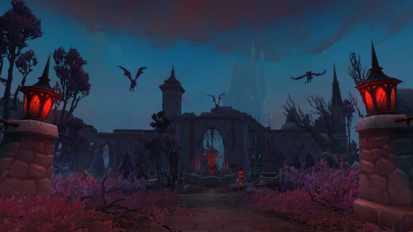 Готический Ревендрет и карты Тёмных земель из WoW: Shadowlands
