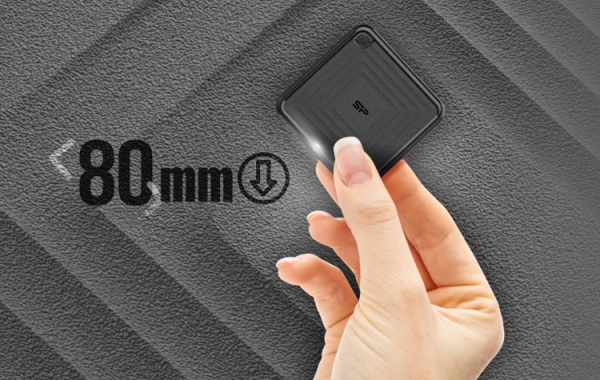Толщина карманного SSD-накопителя Silicon Power PC60 составляет 11 мм