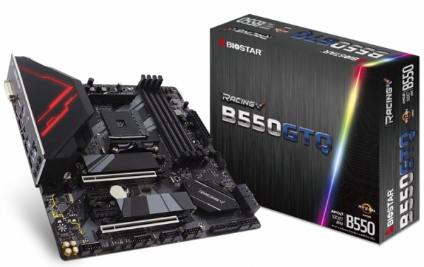 Biostar представила платы Racing B550GTA и B550GTQ для бюджетных систем на AMD Ryzen