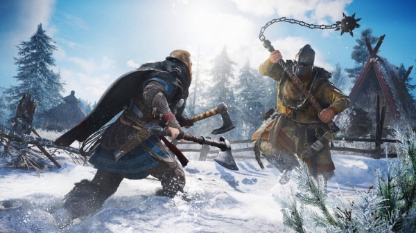 Жестокие сражения с щитами в обеих руках: первые подробности боевой системы Assassin's Creed Valhalla