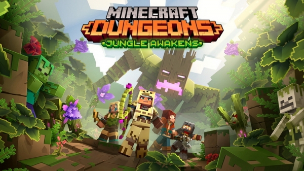 Mojang Studios представила первое дополнение к Minecraft Dungeons — Jungle Awakens