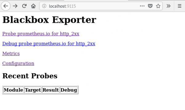 Prometheus: мониторинг HTTP через Blackbox экспортер