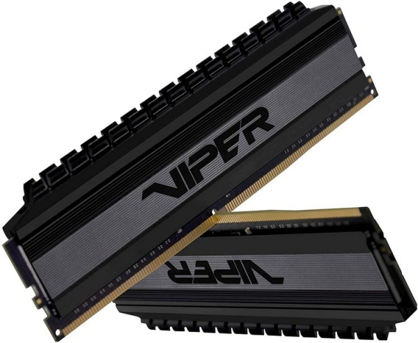 Patriot представила комплекты Viper 4 Blackout из 32-Гбайт модулей памяти DDR4