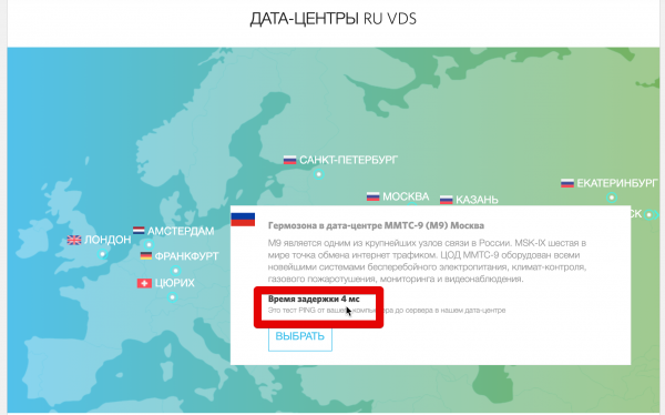 Борьба за миллисекунды. Как выбрать сервер с наименьшим пингом