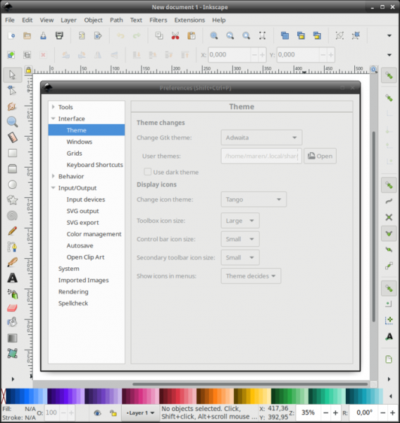 Выпуск редактора векторной графики Inkscape 1.0