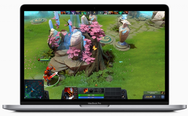 Dota 2 как Crysis: Apple назвала игру «требовательной к графике» в рекламе MacBook Pro 13