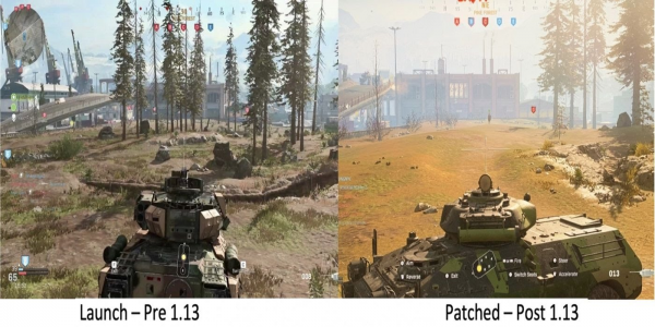 Игрок обнаружил, что с момента релиза в Call of Duty: Modern Warfare сильно ухудшилась графика