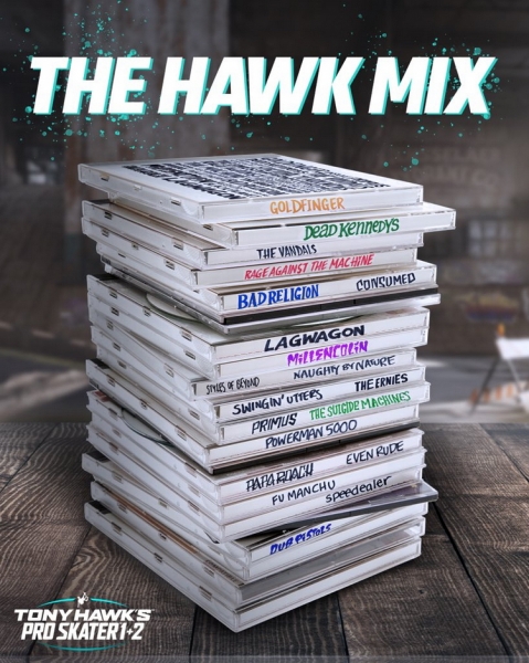 Activision опубликовала саундтрек симулятора Tony Hawk's Pro Skater 1+2