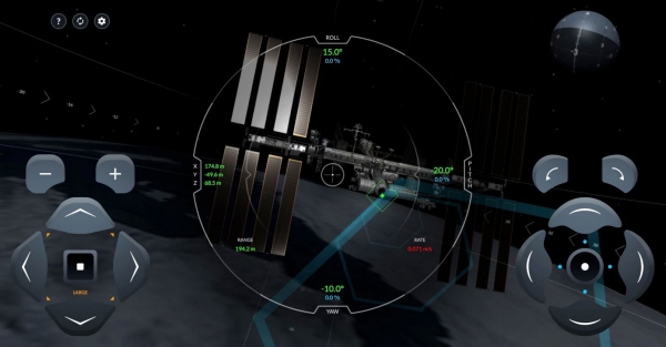 Видео: космонавты NASA впервые управляют кораблём Crew Dragon с помощью сенсорных экранов