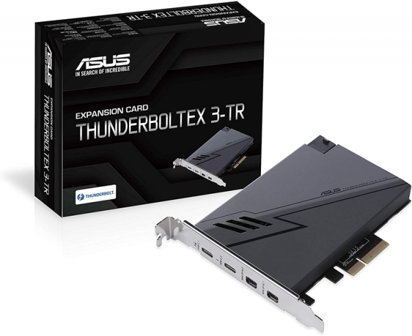 Карта расширения ASUS ThunderboltEX 3-TR рассчитана на платы с чипсетами Intel Z490 и H470