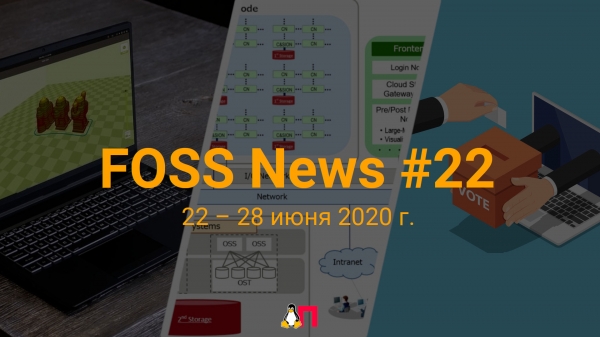 FOSS News №22 – обзор новостей свободного и открытого ПО за 22-28 июня 2020 года