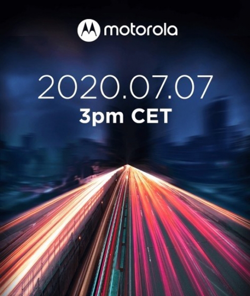 Motorola наметила мероприятие на 7 июля: ожидается дебют смартфона Edge Lite