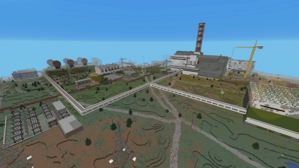 Игрок потратил 2 года на воссоздание Чернобыля в Minecraft — результат впечатляет