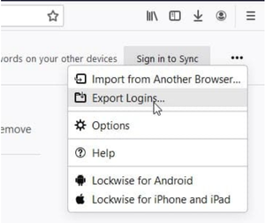 В Firefox появится возможность экспорта сохранённых паролей в формате CSV