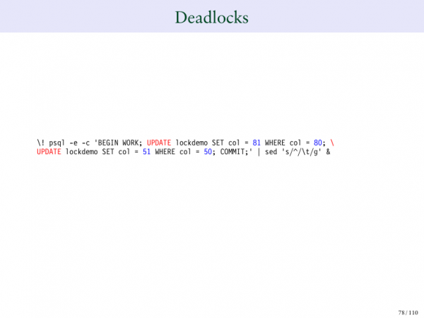 Unlocking the Postgres Lock Manager. Брюс Момжиан