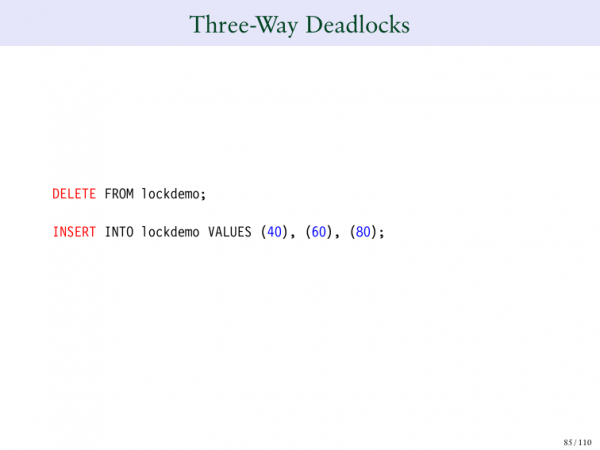 Unlocking the Postgres Lock Manager. Брюс Момжиан