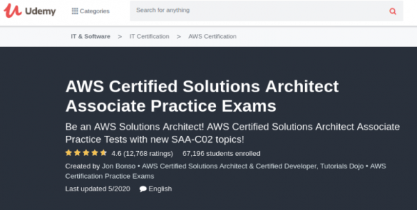 Опыт подготовки и сдачи экзамена — AWS Solution Architect Associate