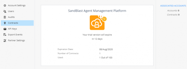 2. Check Point SandBlast Agent Management Platform. Интерфейс веб-консоли управления и установка агента