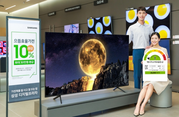 Samsung представила серию телевизоров QT67 QLED TV с высокой энергоэффективностью