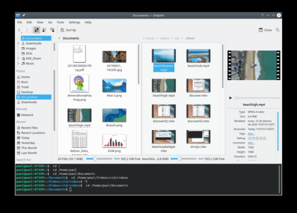 Выпуск приложений KDE 20.08