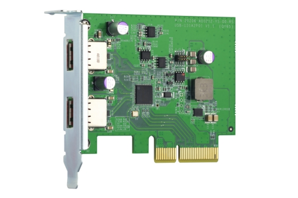 Новая карта расширения QNAP наделит компьютер двумя портами USB 3.2 Gen2