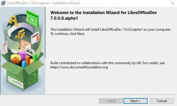 Выпуск свободного офисного пакета LibreOffice 7.0