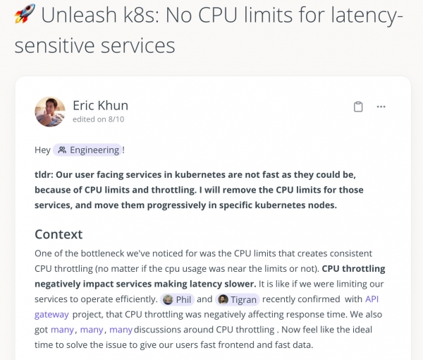 Kubernetes: ускорьте ваши сервисы через снятие процессорных ограничений