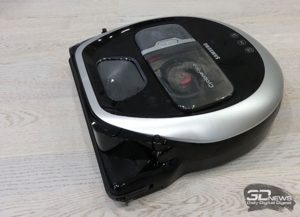 Новая статья: Обзор робота-пылесоса Samsung POWERbot VR20R7260WC: самоочищающийся и послушный