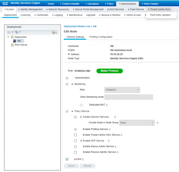 Cisco ISE: Введение, требования, установка. Часть 1