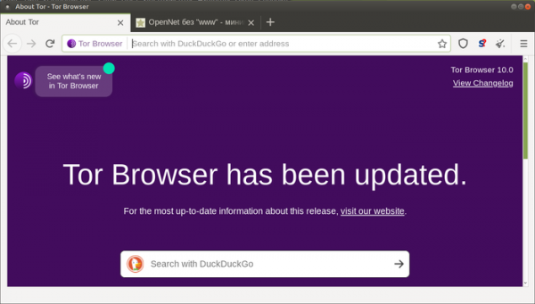 Доступны Tor Browser 10.0 и дистрибутив Tails 4.11