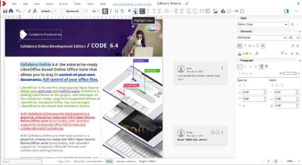 Доступен CODE 6.4, дистрибутив для развёртывания LibreOffice Online