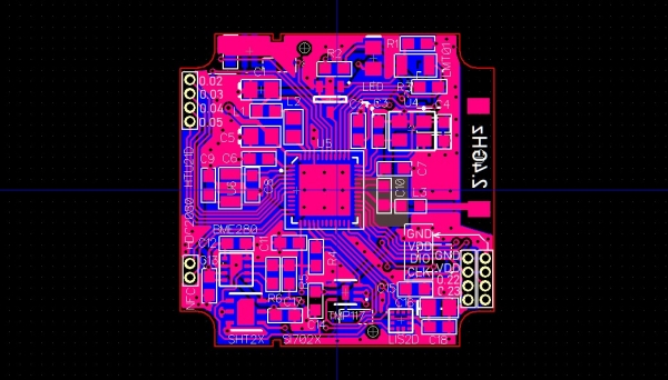 Мультисенсорный беспроводной микро DIY датчик