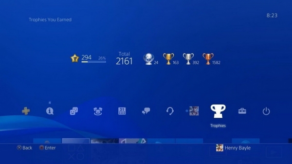 На PlayStation завтра изменится система трофеев