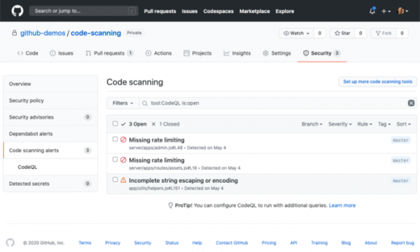 GitHub ввёл в строй сервис для выявления уязвимостей в коде