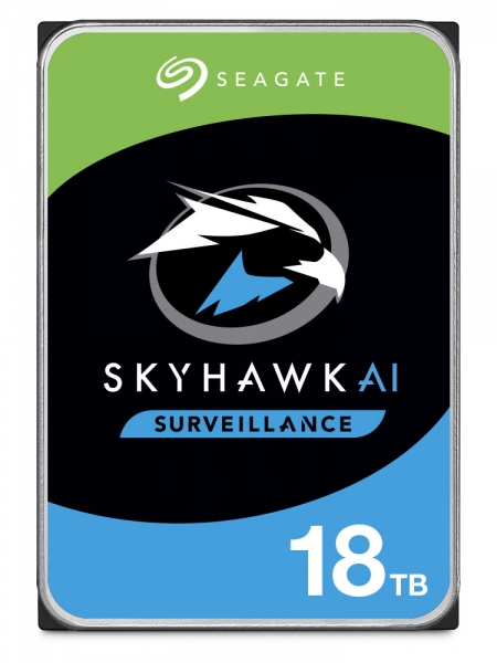 Вышел 18-Тбайт накопитель Seagate SkyHawk AI для систем видеонаблюдения с ИИ
