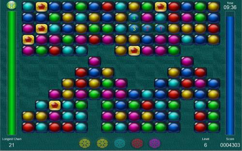 Bubble Chains re-released (retro puzzle-arcade game)