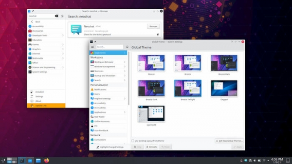 Релиз рабочего стола KDE Plasma 5.21