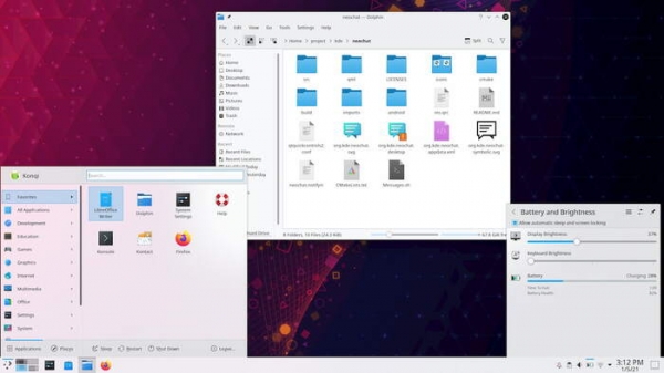 Релиз рабочего стола KDE Plasma 5.21