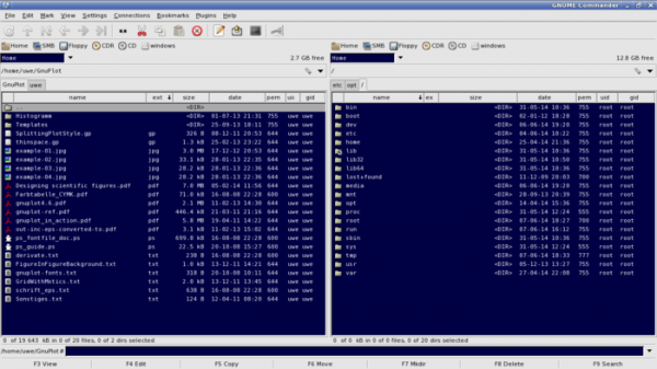 Выпуск файлового менеджера GNOME Commander 1.12