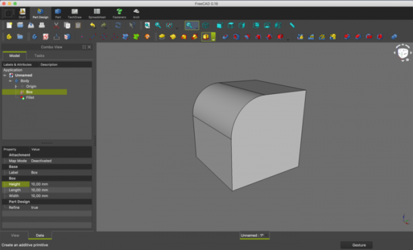 Выпуск свободной САПР FreeCAD 0.19 