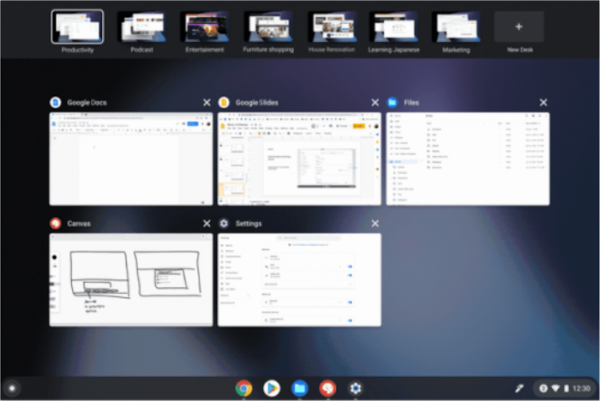 Выпуск Chrome OS 89, приуроченный к 10-летию проекта Сhromebook