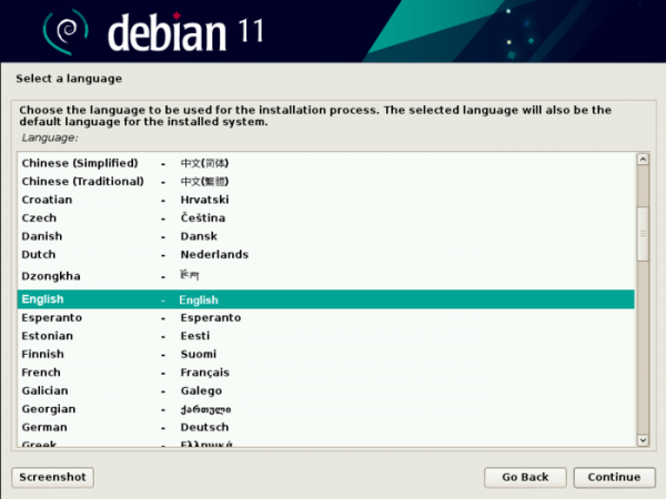 Кандидат в релизы инсталлятора Debian 11 "Bullseye" 