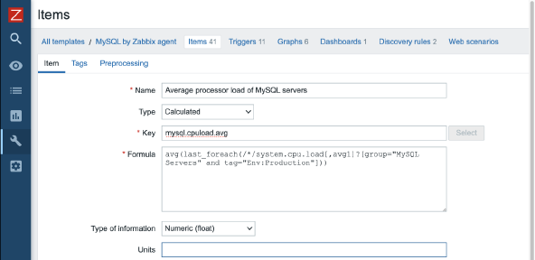 Выпуск системы мониторинга Zabbix 5.4