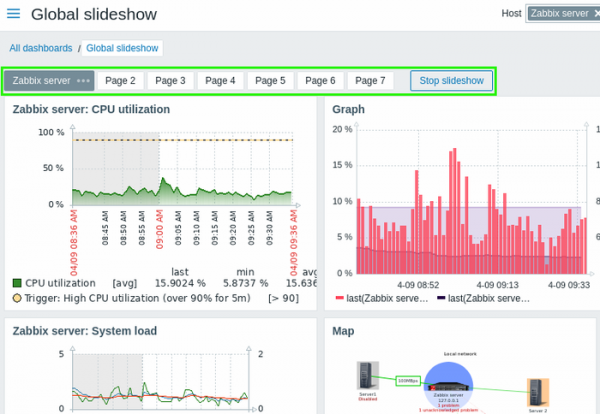 Выпуск системы мониторинга Zabbix 5.4