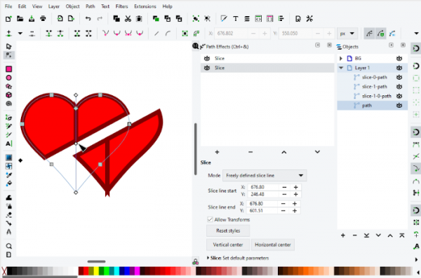 Выпуск редактора векторной графики Inkscape 1.1