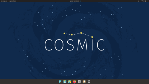 В дистрибутиве Pop!_OS 21.04 предложен новый рабочий стол COSMIC